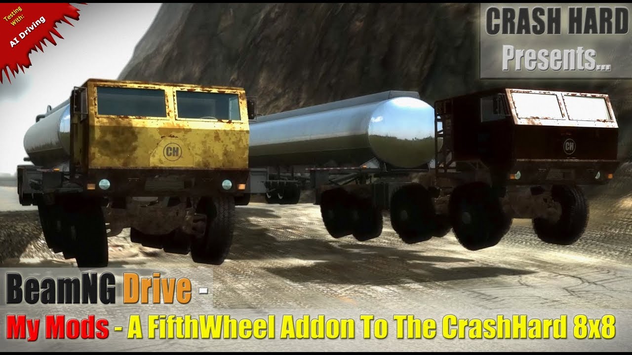 BeamNG Drive - My Mods - A FifthWheel Addon To The CrashHard 8x8