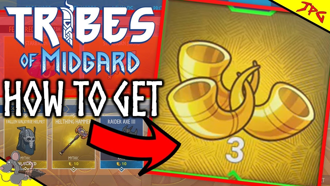 TRIBES OF MIDGARD - Now on Xbox/Switch -  How To Get Golden Horns And What To Use Them For!