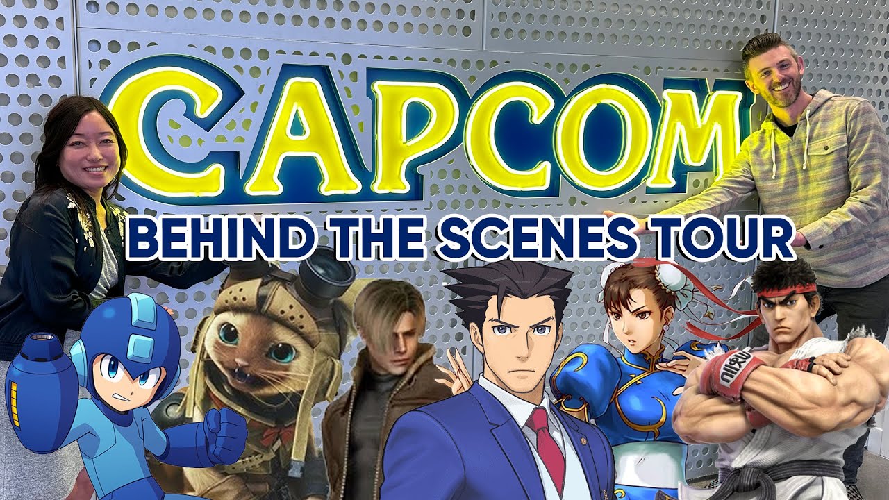Закулисный тур по штаб-квартире Capcom — Суперкит и Криста 64