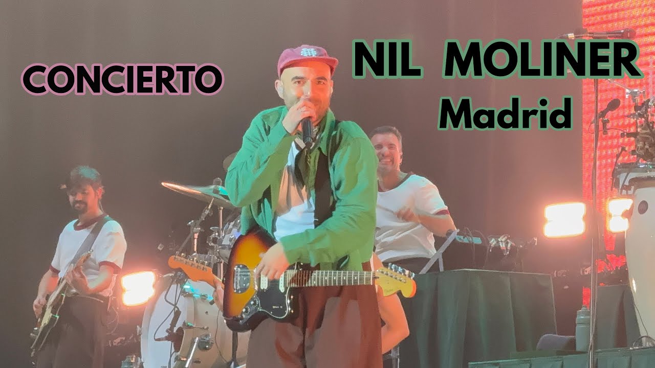 Nil Moliner Concierto en Madrid | Movistar Arena · 17 Dic 2025 · Noche épica con fuegos y emoción