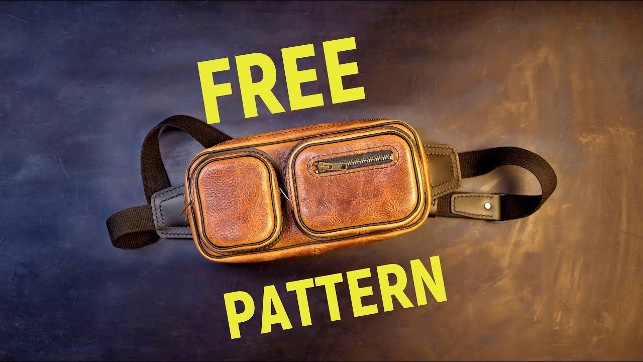 Free pattern pdf. Waist bag pattern