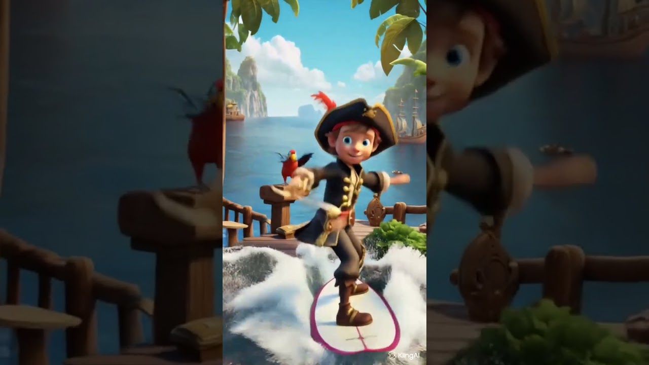 Pirate Captain&rsquo;s Big Surprise! 🏴&zwj;☠️🌊 What&rsquo;s Under the Waves?