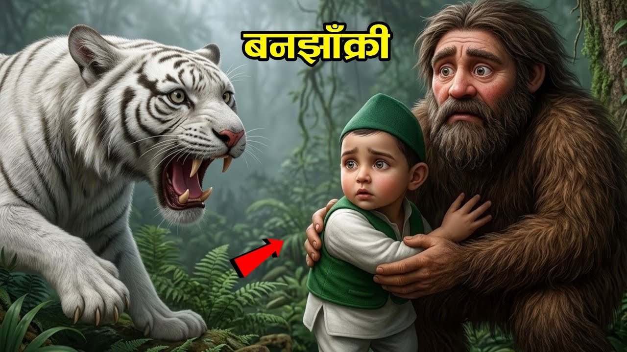 बनझाँक्रीले जब मान्छेको बच्चा हुर्काए | Nepali Katha