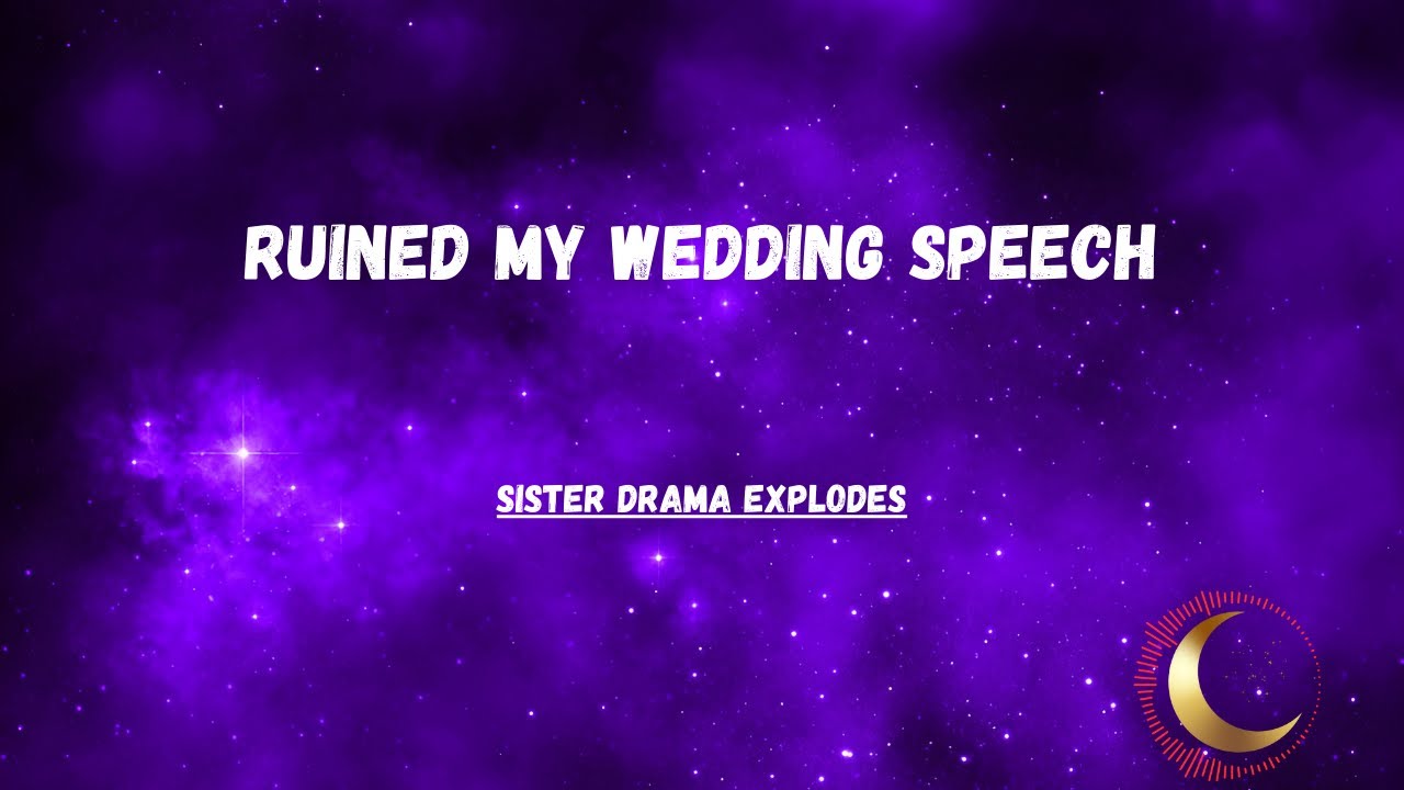 My Sister Humiliated Me During My Wedding Speech… So I Cut Her Off.