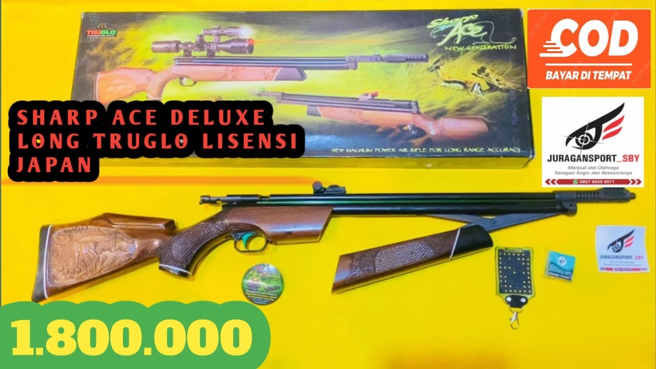 REVIEW UNIT SHARP ACE DELUXE LONG TRUGLO LISENSI JAPAN HARGA 1.800.000, CARA ORDER WA;085790569571