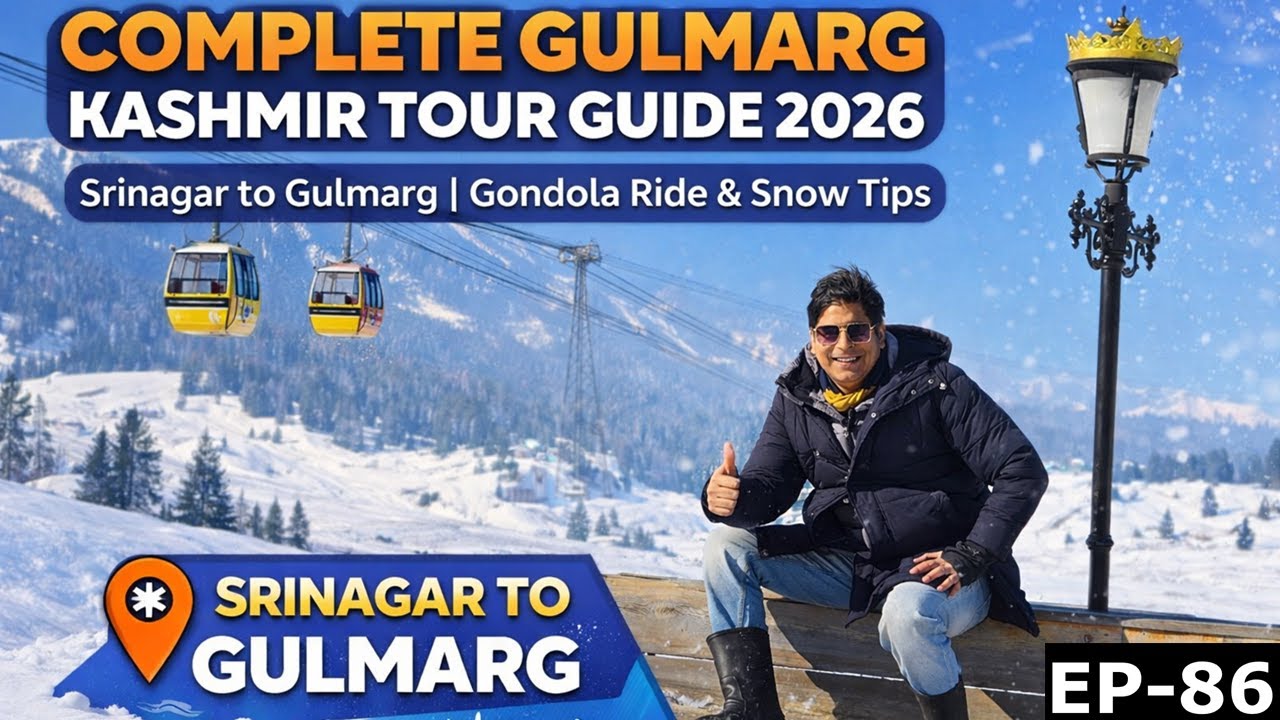 Complete Gulmarg Kashmir Tour Guide 2026 ❄️ | Srinagar to Gulmarg | Gondola Ride & Snow Tips