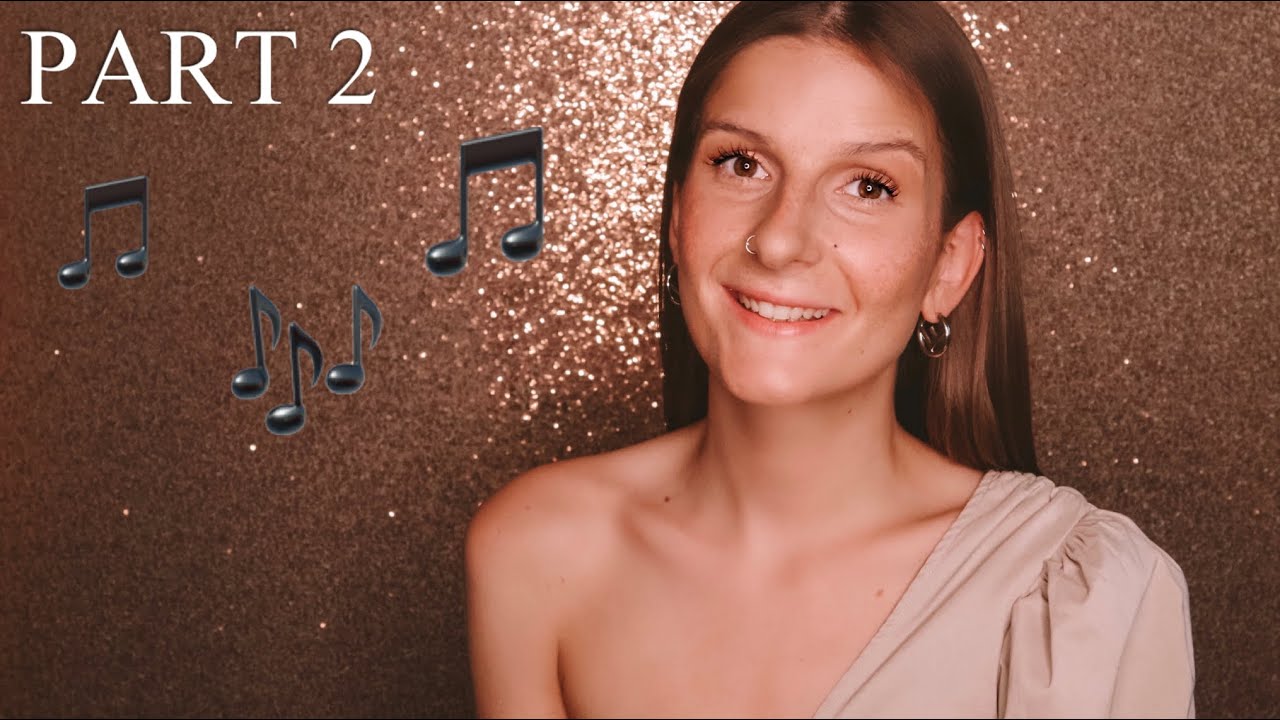 ASMR ♡ JE VOUS LIS DES CHANSONS (partie 2)