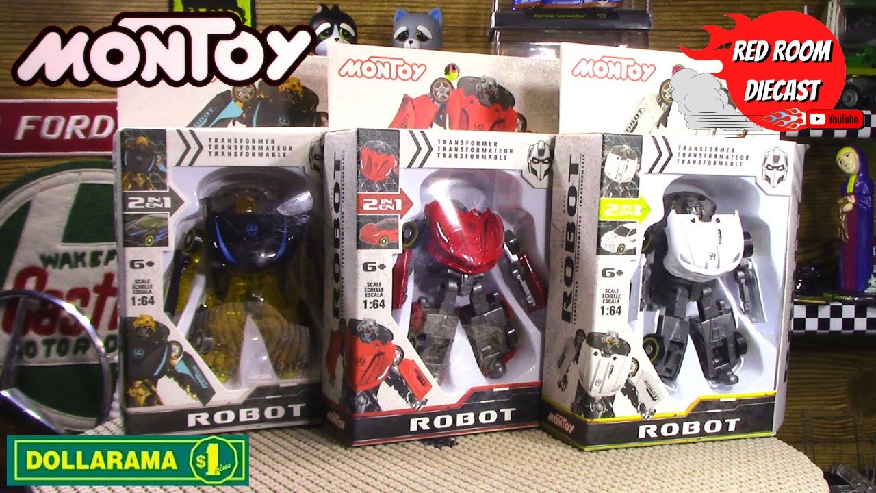 MONTOY ROBOT TRANSFORMERS - DOLLARAMA FNDS