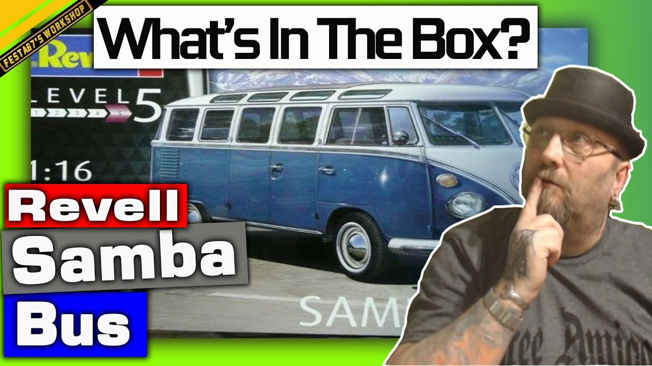 Inbox Review - Revell -  Volkswagen T1 Samba Bus  - 07009 - 1:16 Scale
