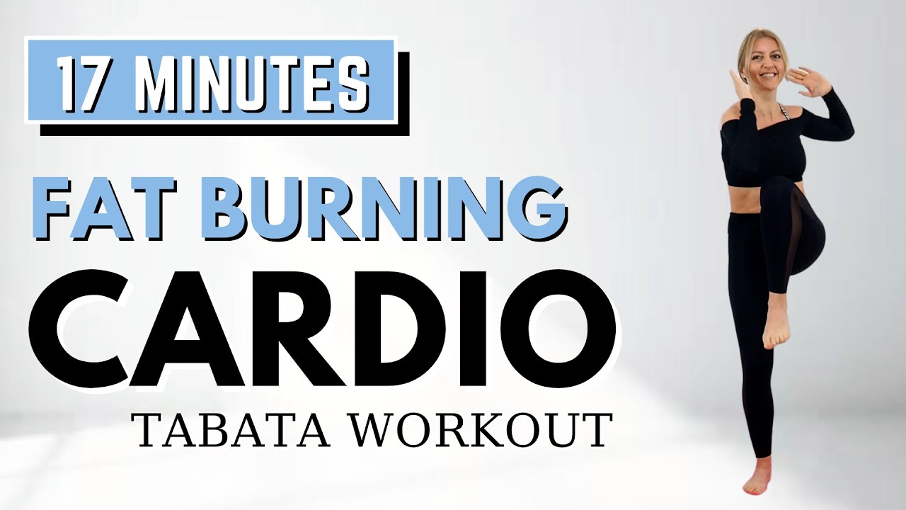 🔥17 Min TABATA CARDIO WORKOUT🔥FAT BURNING CARDIO WORKOUT🔥KNEE FRIENDLY🔥NO JUMPING🔥FULL BODY BURN🔥