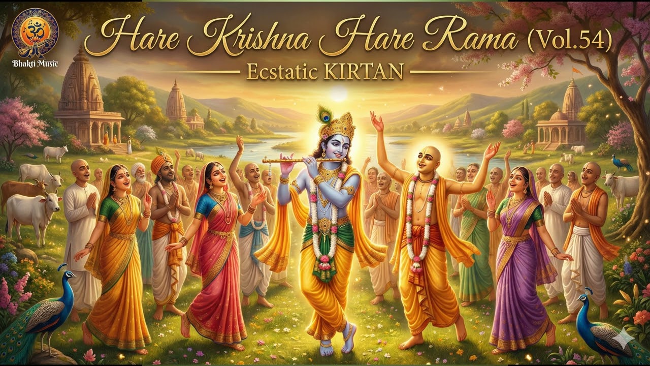 Hare Krishna Hare Rama  | KIRTAN | Joyful & Ecstatic | Bhakti Music Hindi