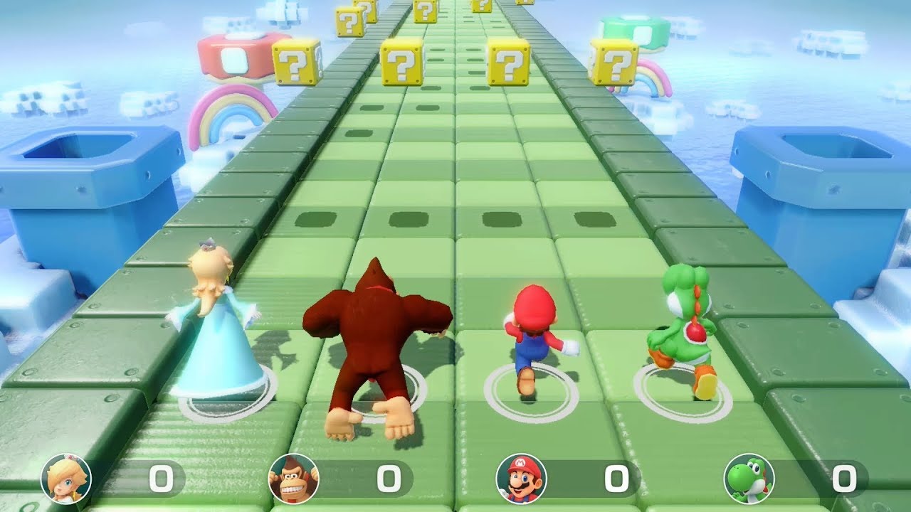 Super Mario Party Sound Stage #7 Rosalina, Donkey Kong, Mario, Yoshi