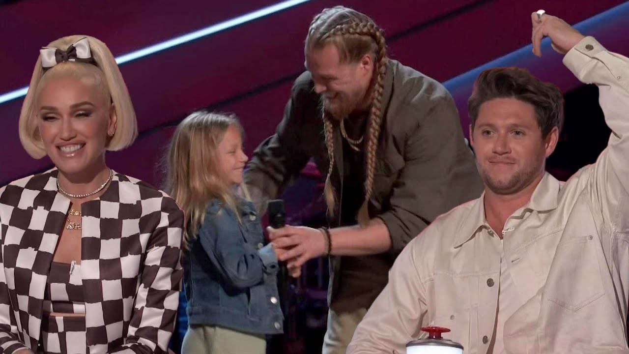 The Voice Contestant Lets His 6-Year-Old Daughter Pick His Coach!