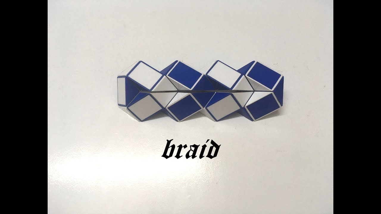 Magic Ruler or Rubik's Snake 24 - Braid - 编织