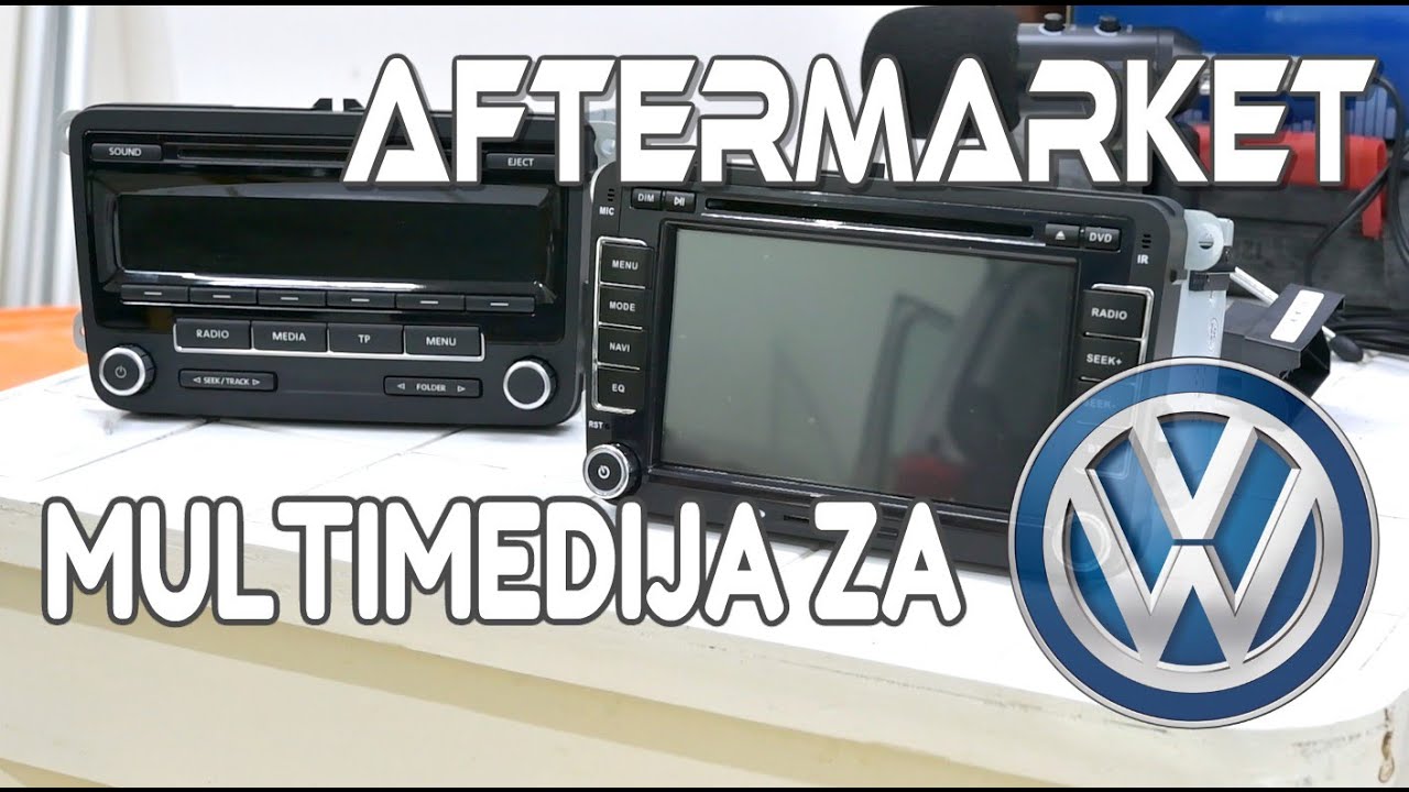 Ugradnja multimedije u Volkswagen + rikverc kamera | DIY