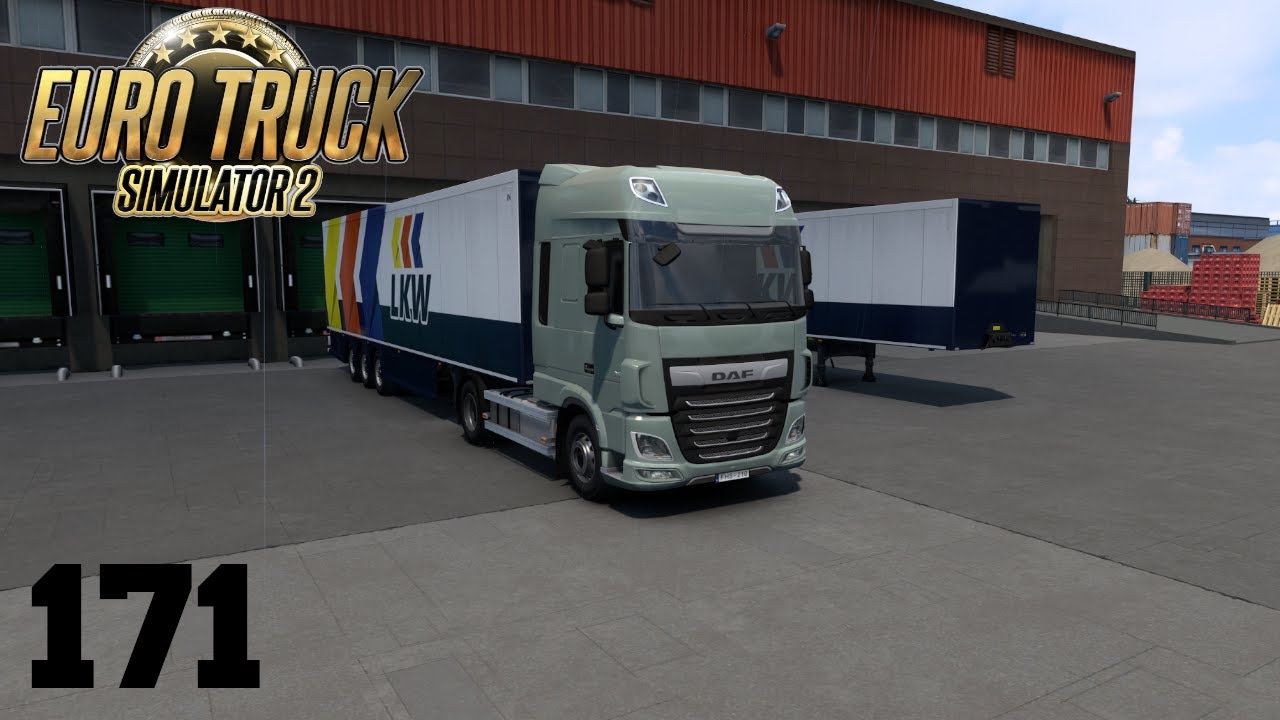 Euro Truck Simulator 2 - GAMEPLAY - Szeged a Split #171 60 FPS FHD