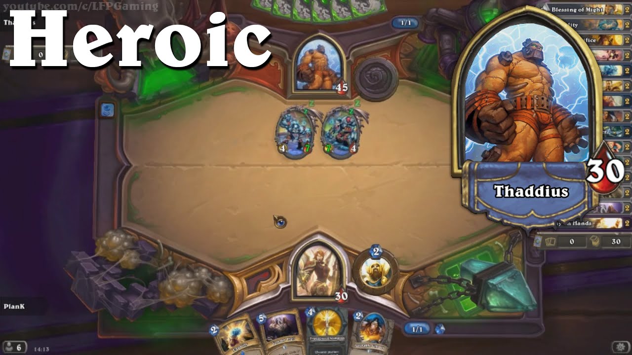 Hearthstone: Thaddius Heroic Boss -Naxx -Guide