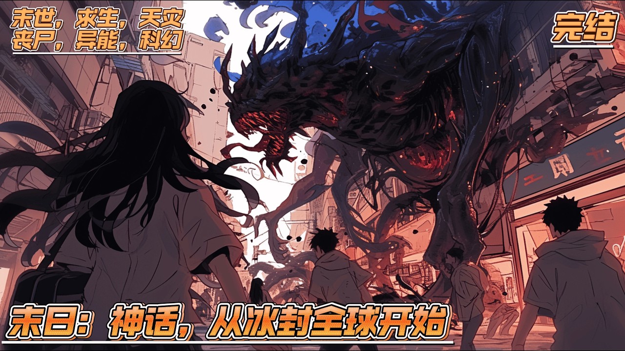 【完结】《末日：神话，从冰封全球开始》一夜之间，全球热浪来袭，文明熔断！地表温度飙升至100℃，秩序与人性一同化为焦炭。当财阀们为一瓶纯净水而血腥厮杀，当强者们为一处阴凉而拼死火并……