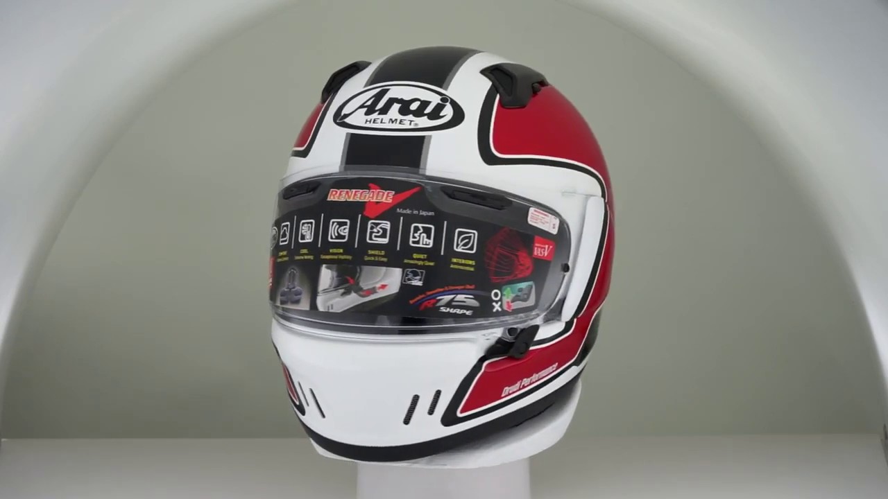 Arai Renegade-V Outline Helmet