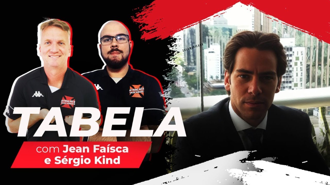 VEM PRO TABELA DO AV. CONFIRA AS &Uacute;LTIMAS NOT&Iacute;CIAS DO VASCO! | com Jean Fa&iacute;sca e S&eacute;rgio Kind
