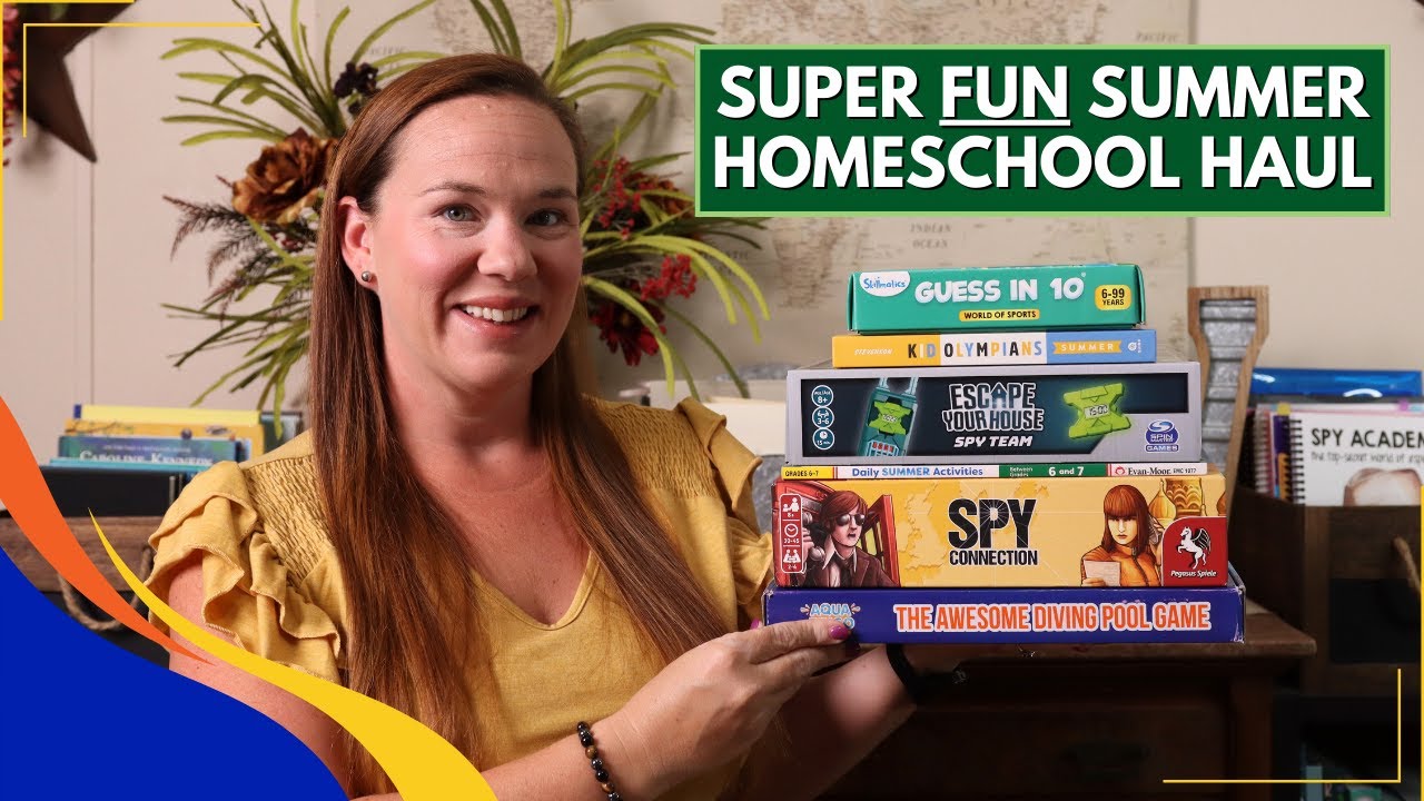Summer Homeschool Haul: Amazon | Fun Summer Learning Resources