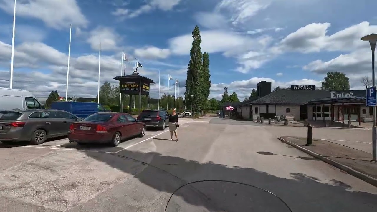 På väg till mora