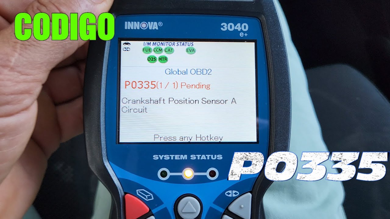 COMO REPARAR CODIGO P0335/NISSAN 350Z (Crankshaft Position Sensor)