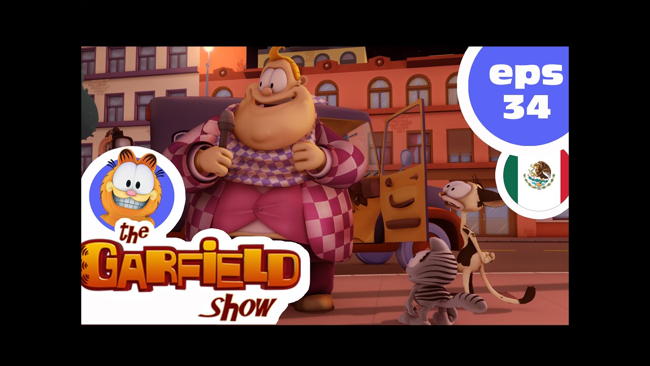 GARFIELD ESPAÑOL LATINO - EP34 - amo del tiempo