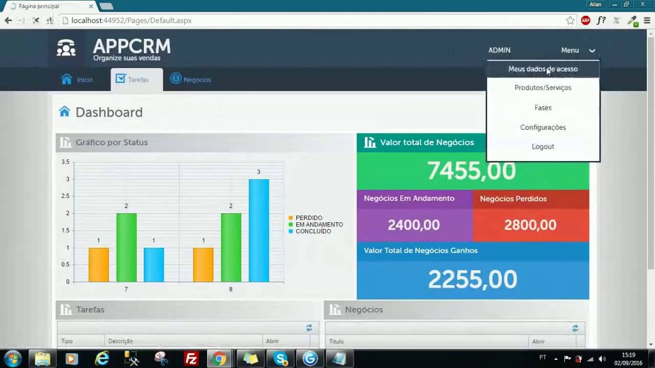 Apresentação CRM - Como fazer no GVinci