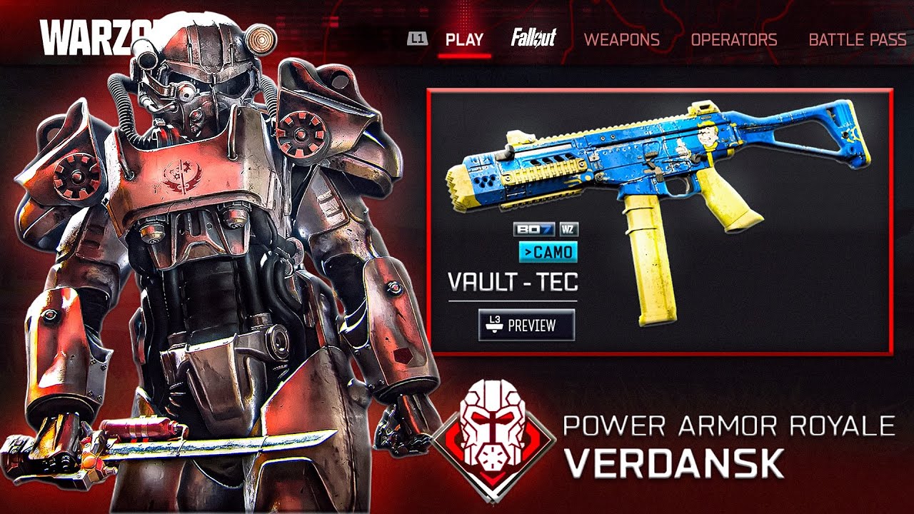 В Warzone появился НОВЫЙ режим Power Armor Royale! 😱 (Новый временный режим)