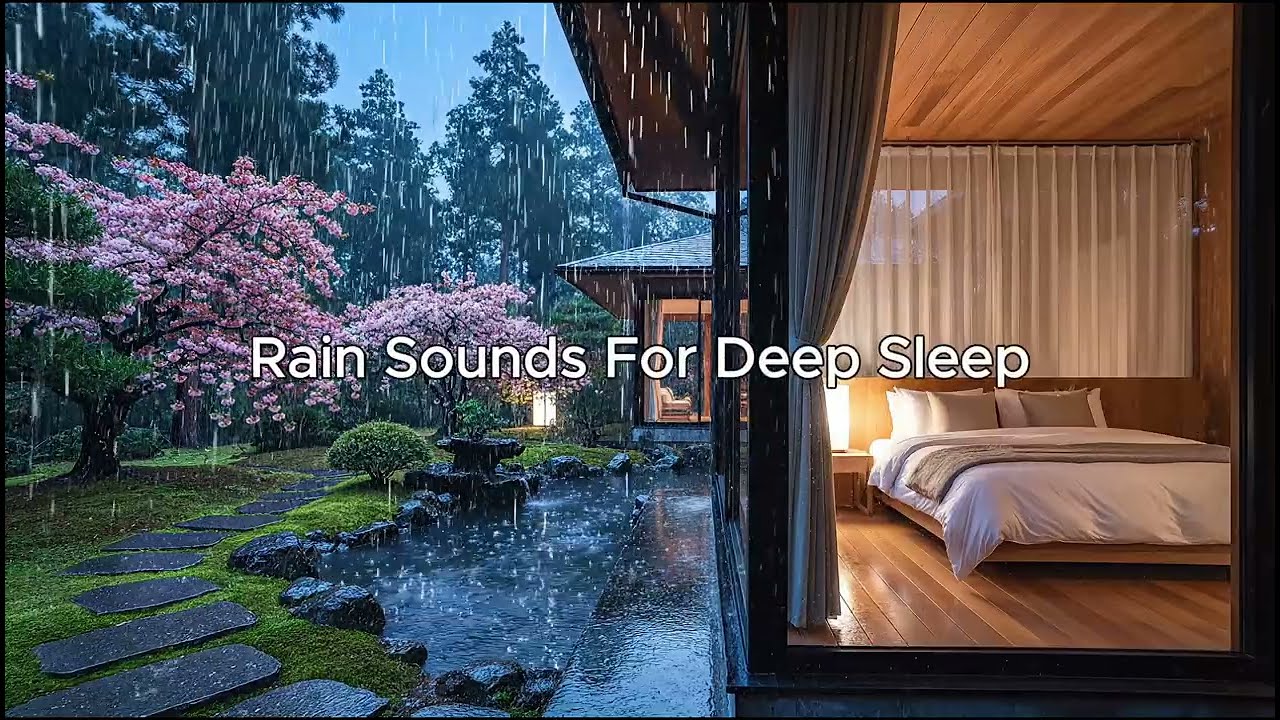 Relaxing Rain Sounds for Deep Sleep | Soft Rain to Calm Your Soul