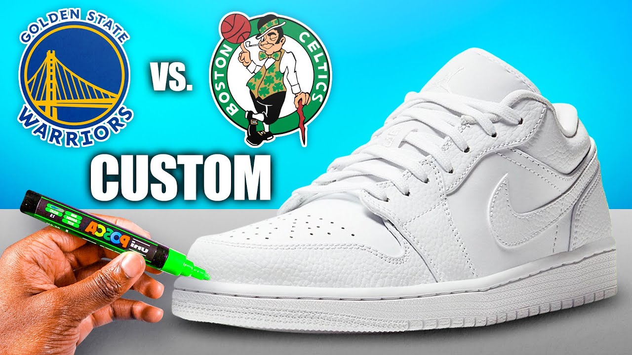 Customizing Jordan 1's 👟🎨 (NBA FINALS EDITION)