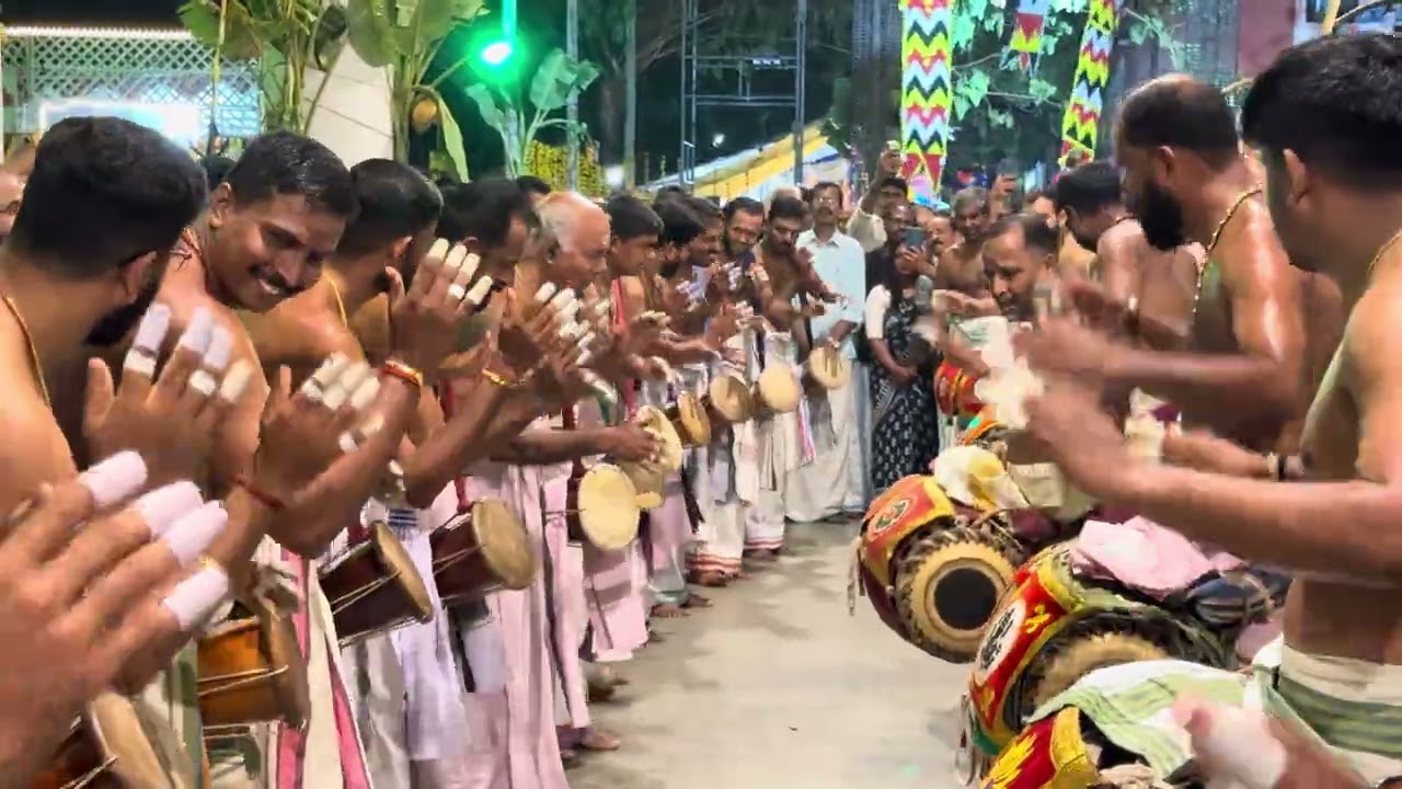 കരിയന്നൂർ നാരായണൻ നമ്പൂതിരി |സദനം ഭരതരാജൻ|പാലിയം നടപ്പുര പഞ്ചവാദ്യം|Panchavadhyam