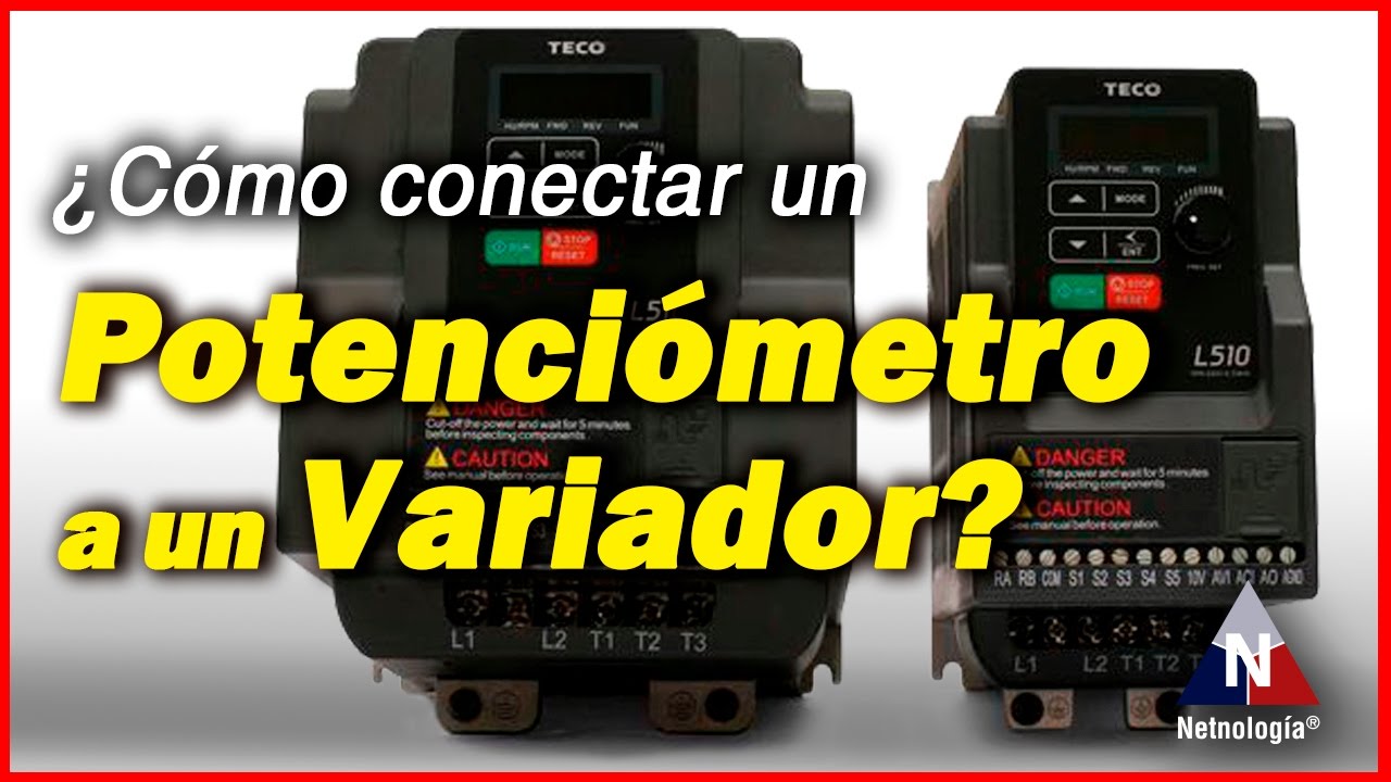 TUTORIAL: ¿Cómo conectar un potenciómetro a un variador?