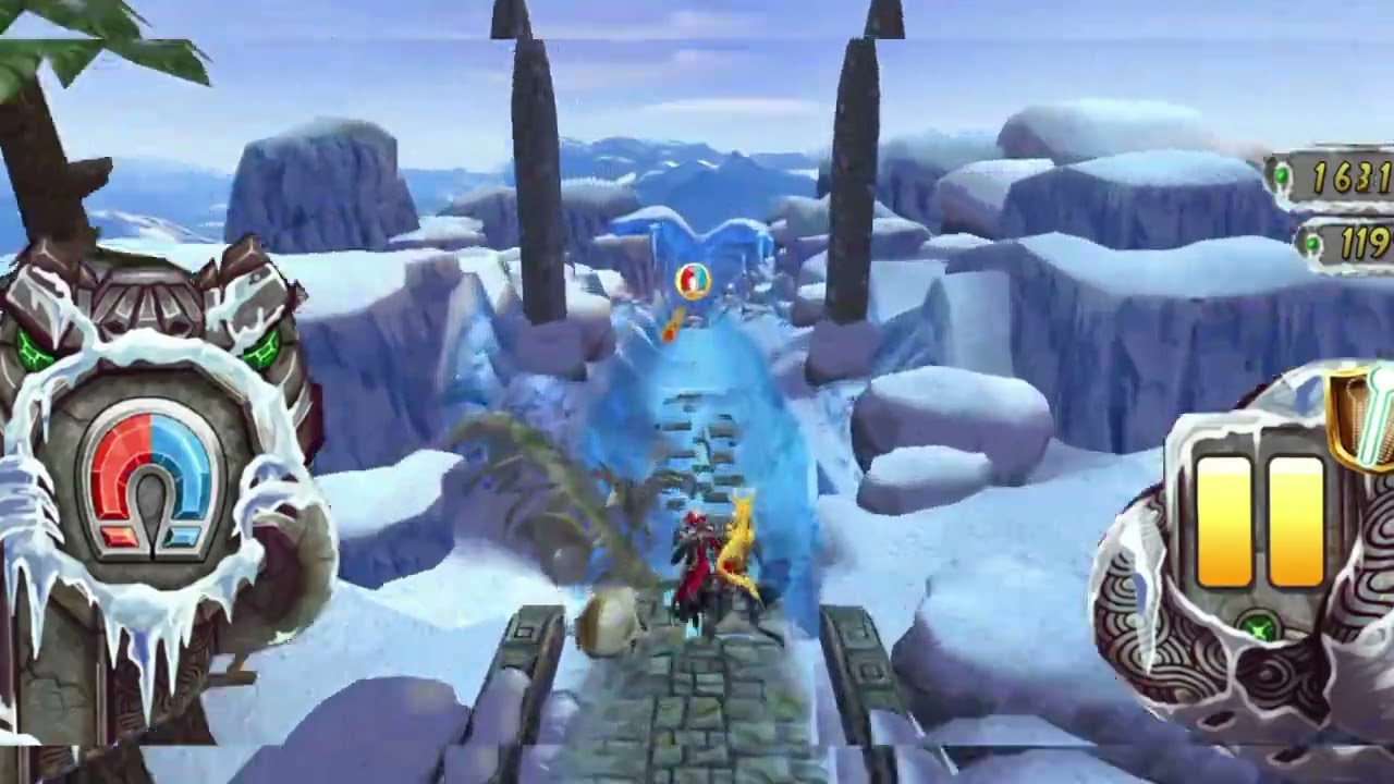 Blizzard Fury Dash | Frozen Shadows Temple Run 2 Gameplay