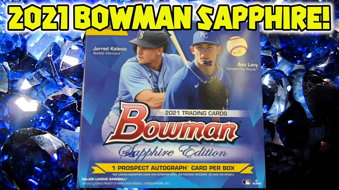 NEW RELEASE!!! 2021 Bowman Sapphire (3) Box Opening!!!