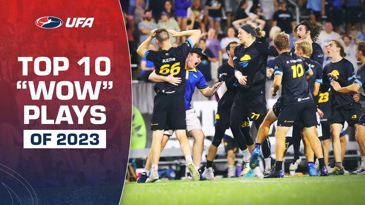 Топ-10 самых впечатляющих моментов сезона 2023 года! #ultimatefrisbee