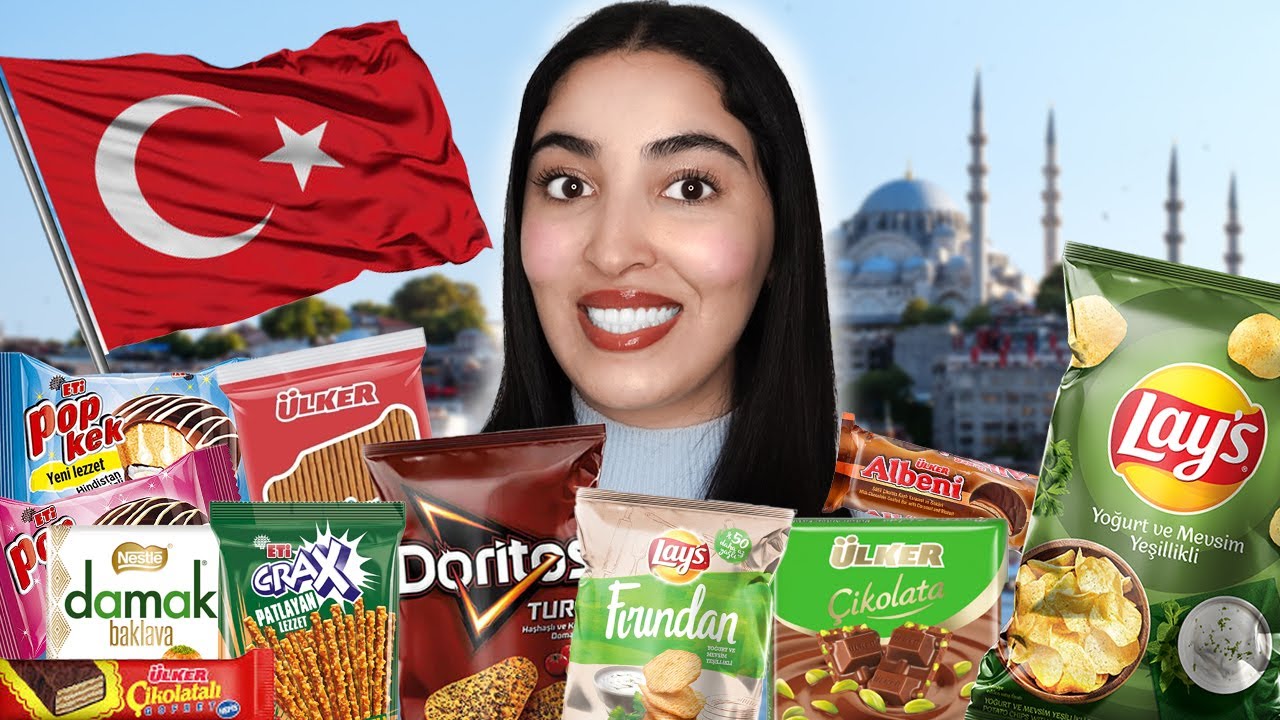 جربت أغرب السناكات التركية ! 🇹🇷