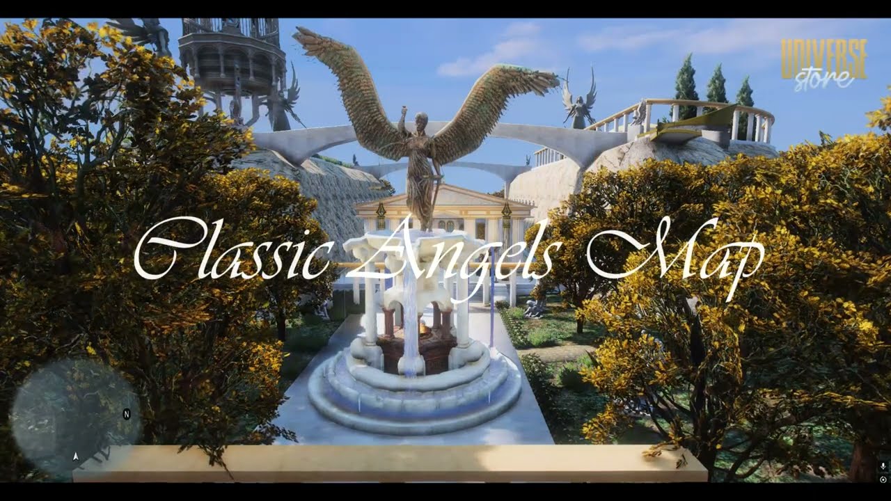 SUPERNATURAL CLASSIC ANGELS MAP / MAPA CLASSICO ANJOS / UNIVERSE STORE / GTA V - FIVEM / FANTASY MAP