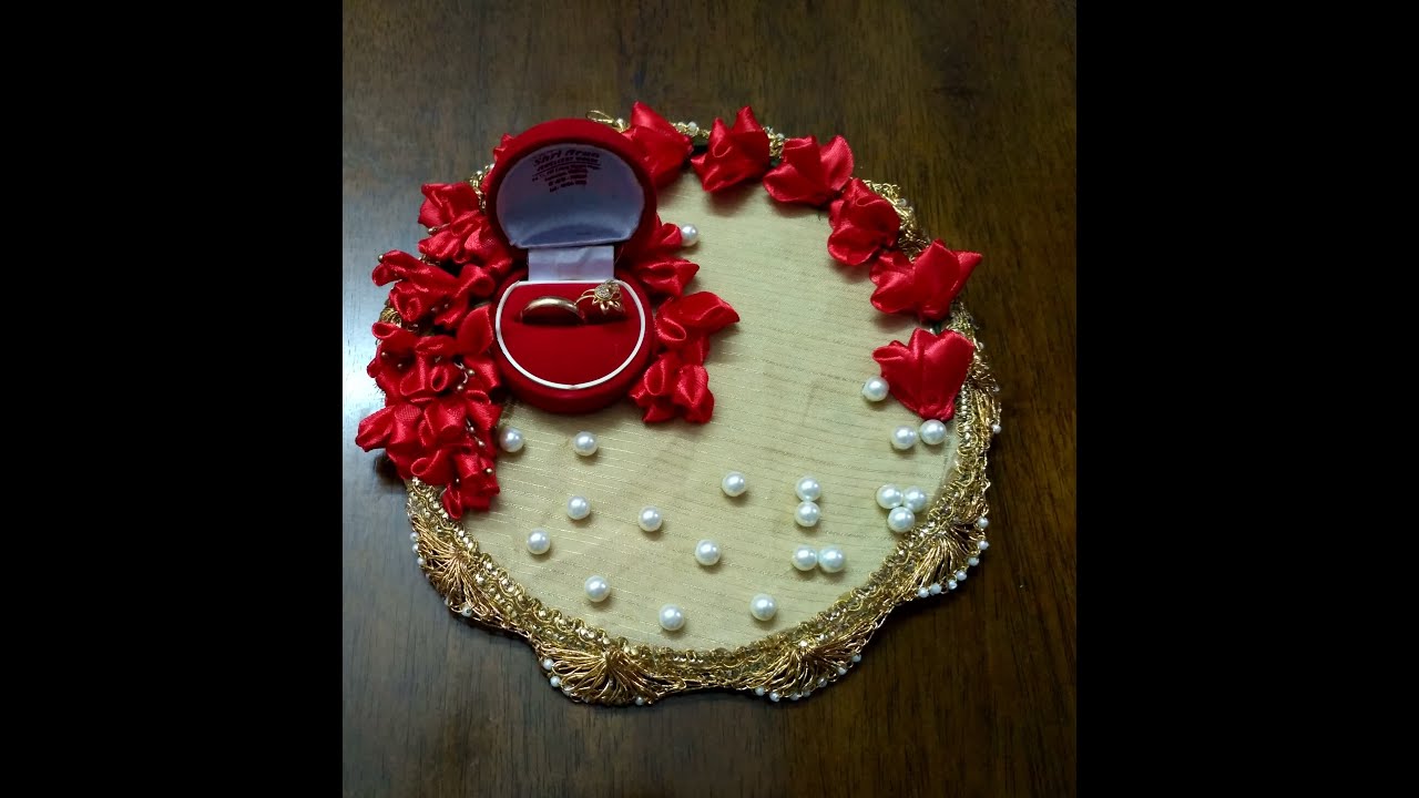 How to make Engagement ring platter at home