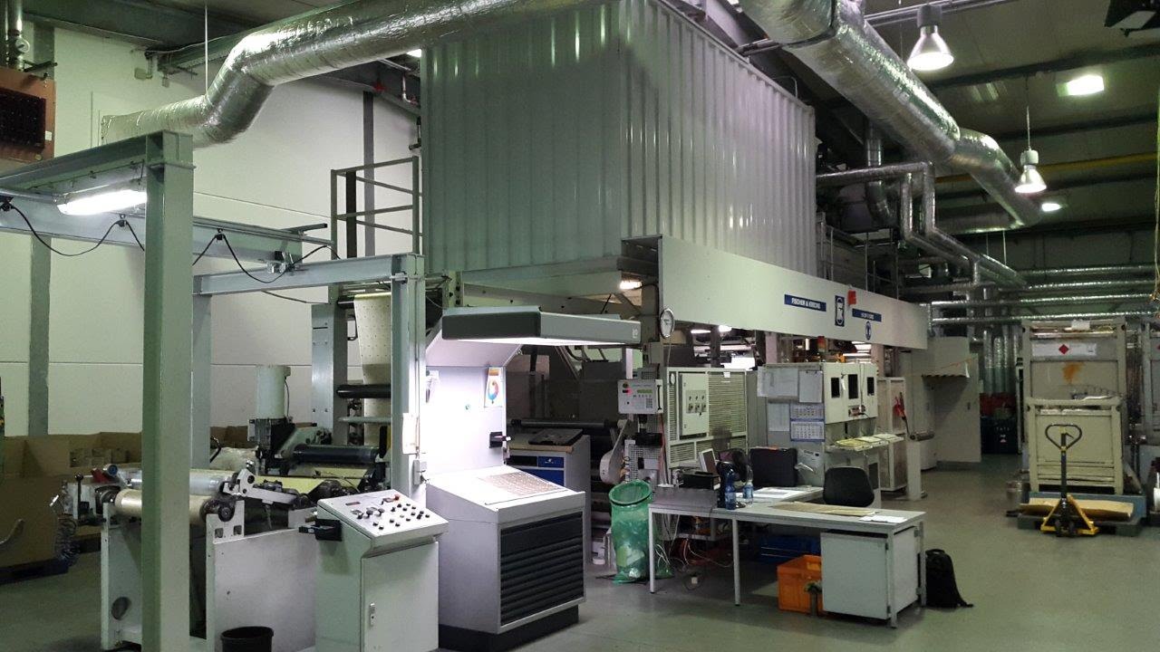 Ref. FL 393 Used flexo FISCHER & KRECKE 10DF / 8