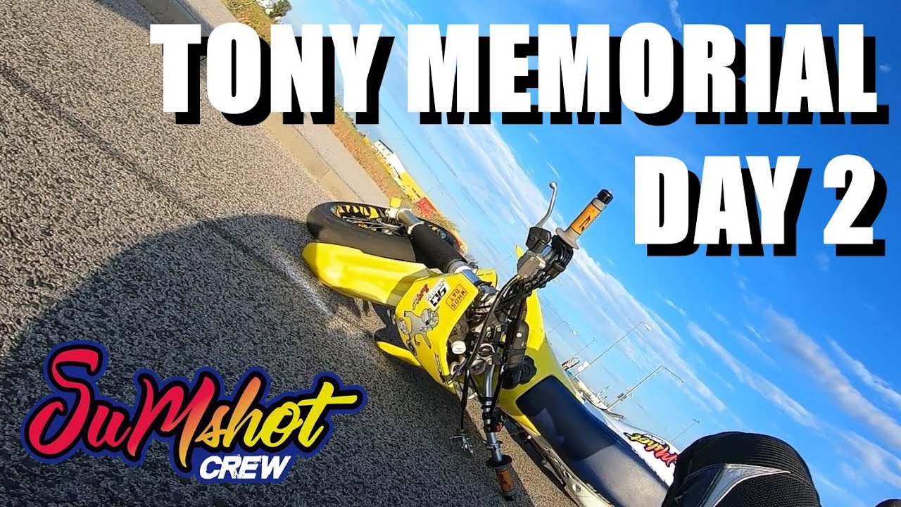 Tony megemlékezése Pozsonyban 22 | Szombat | 1/2 | DRZ400E