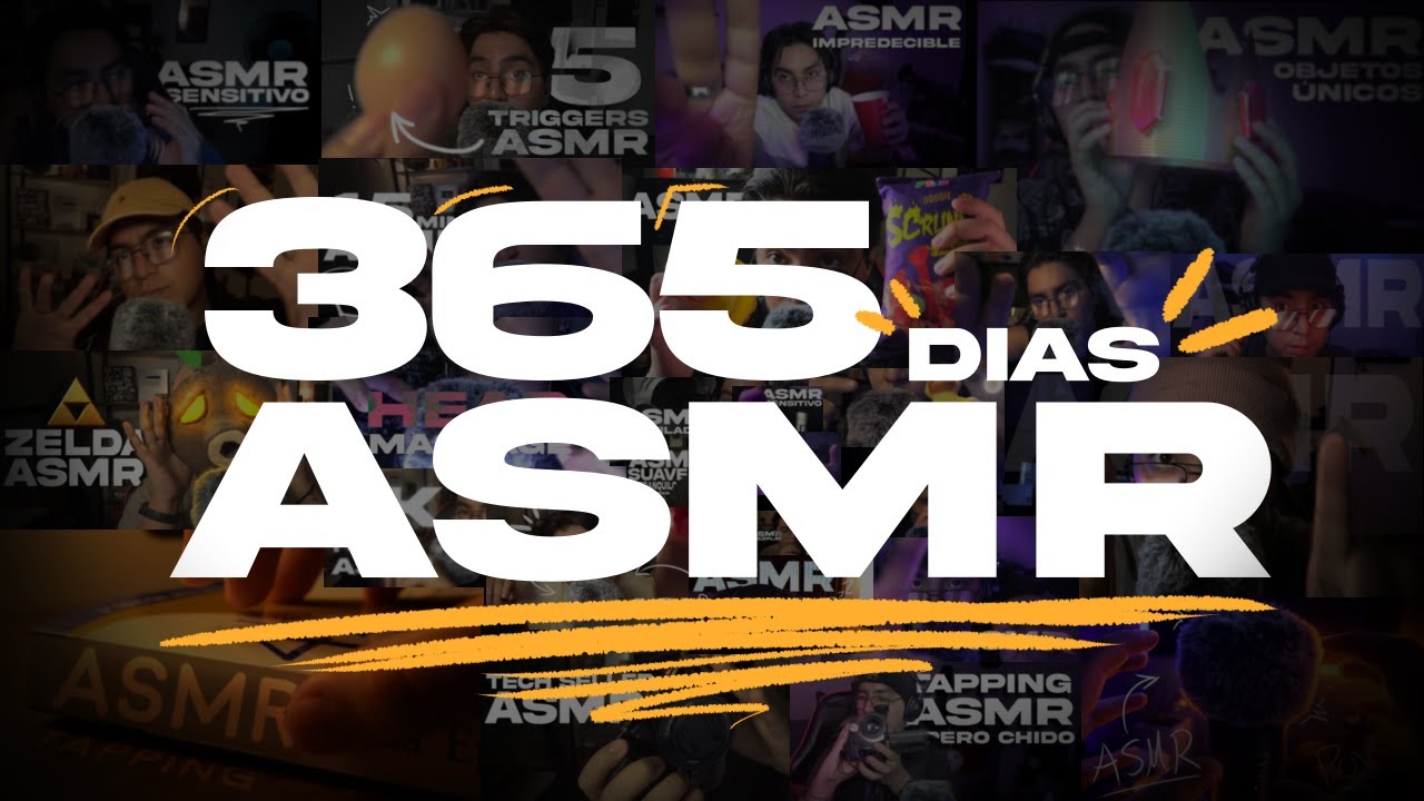 365 días de ASMR En Un Video SIN ANUNCIOS⭐😴| Recopilación 2025 ASMR