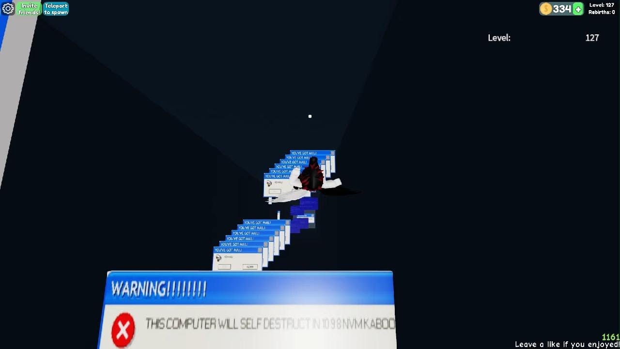 Playing roblox/hard obby)