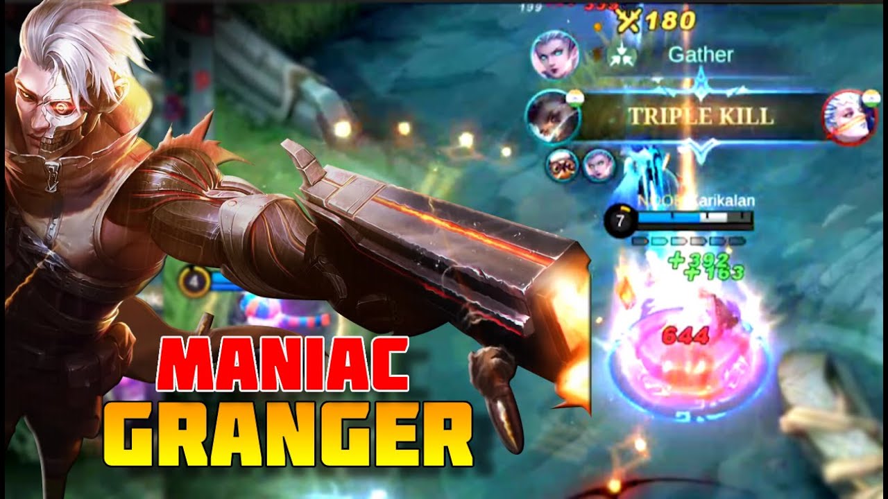 1NONLY - STAY WITH ME  | GRANGER MANIAC 😱🔥!! Karikalan Official Mobile Legends