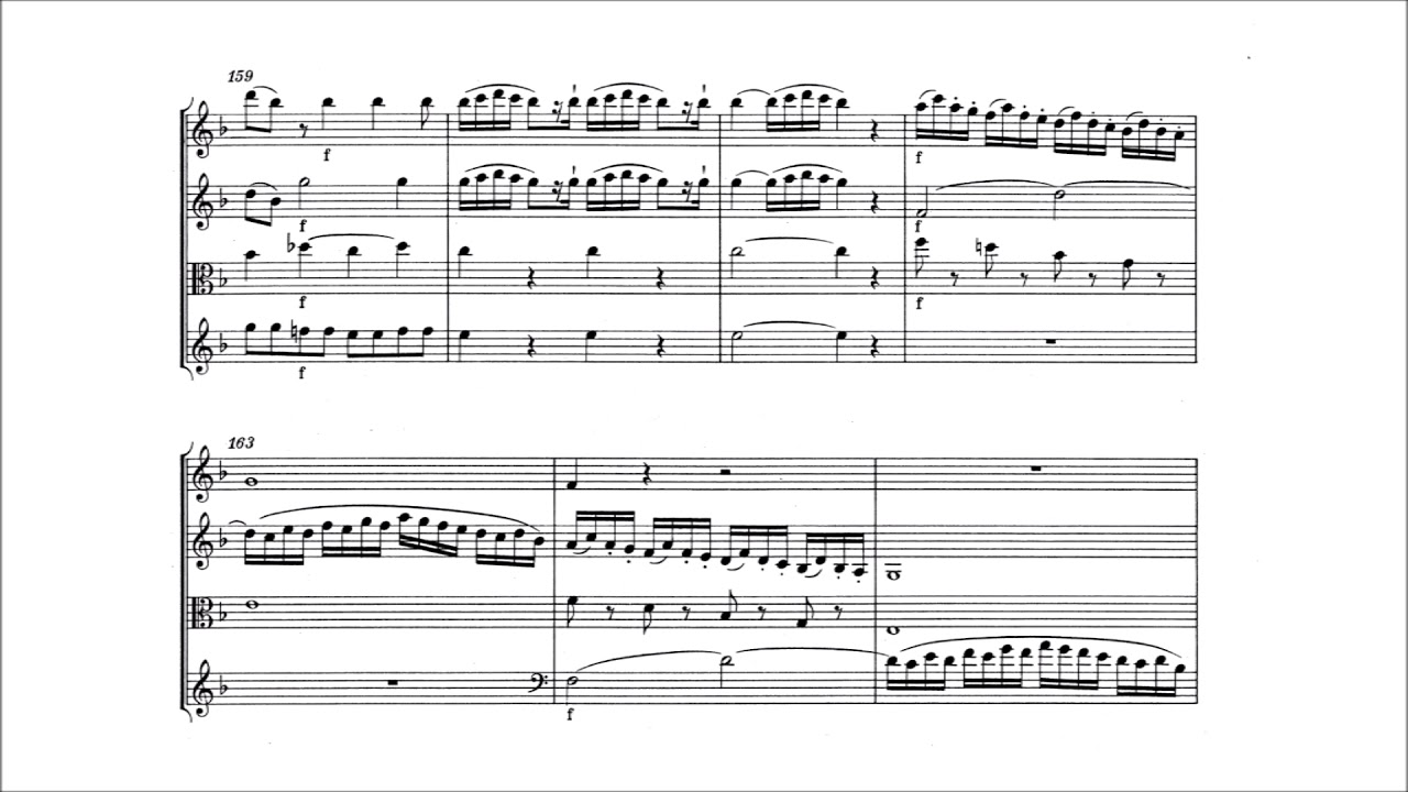 Wolfgang Amadeus Mozart - String Quartet No. 23, K. 590 [With score]