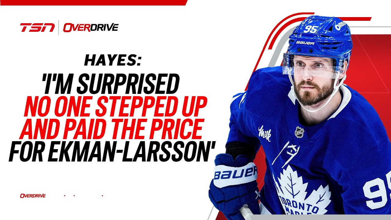 Hayes: 'I'm surprised no one stepped up and paid the price for Ekman-Larsson'