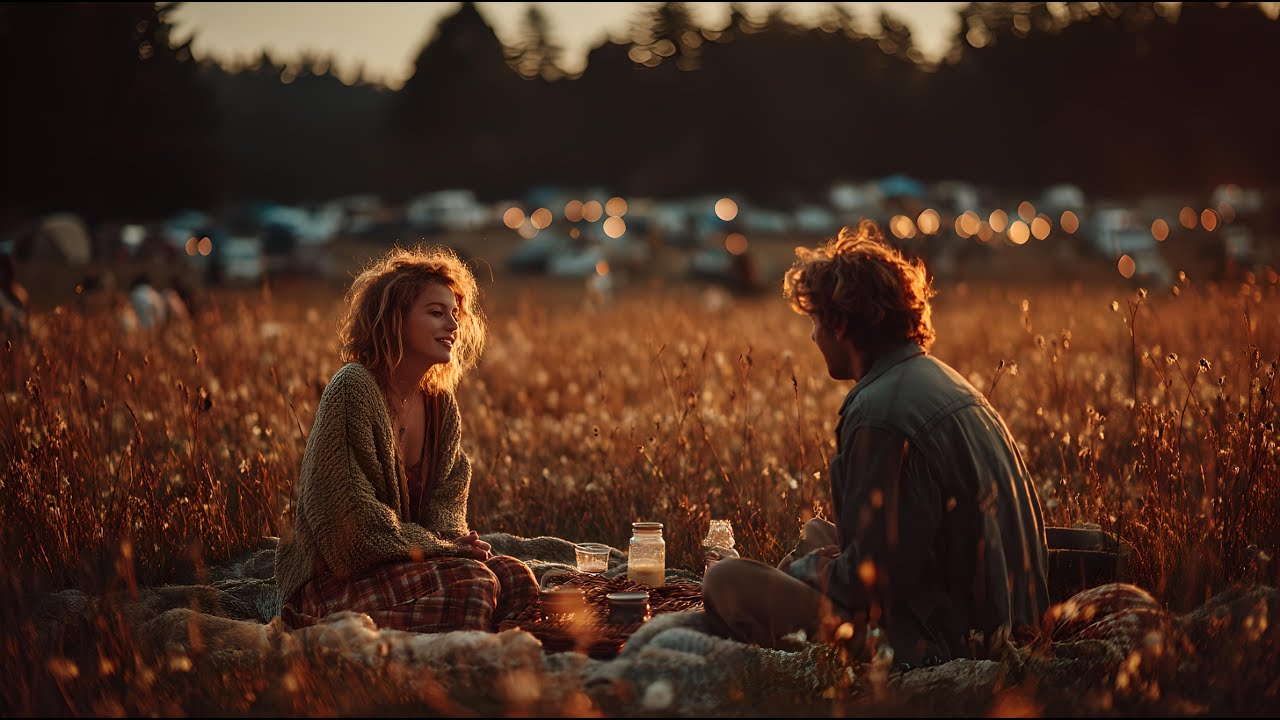 Country Folk Rock Chill Evening | Cozy Conversations under the Golden Hour