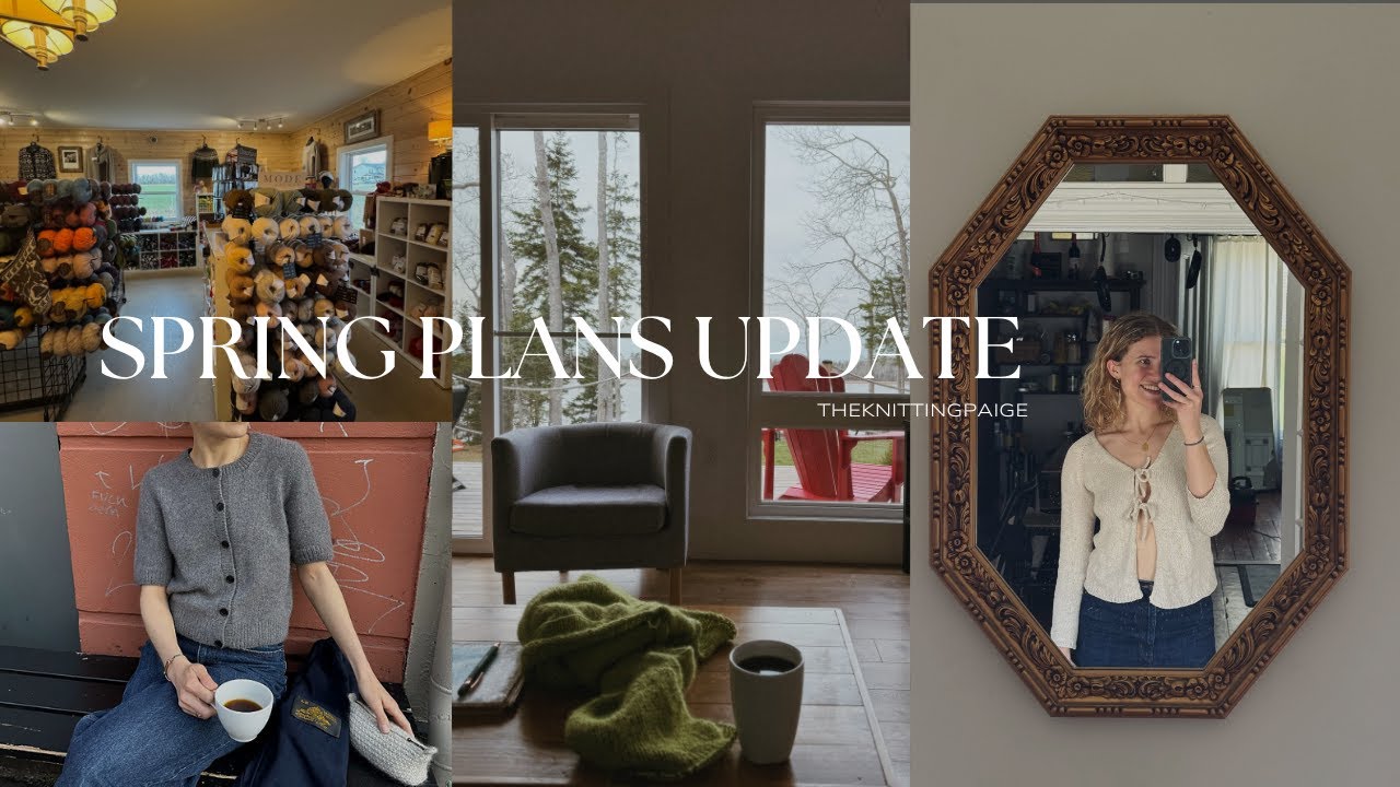 How are my spring plans doing? - Talia Cardigan, Maggie Cardigan, Cognac sweater, Olympe Vest - 24