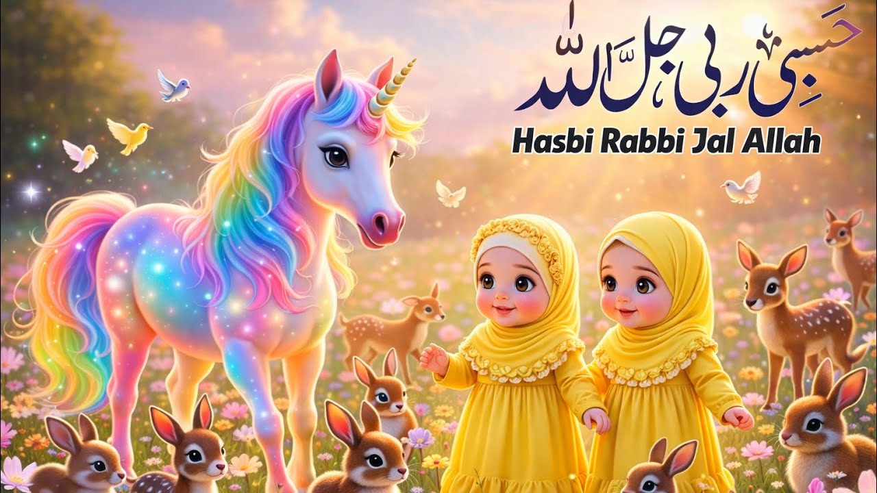 Hasbi Rabbi Jallallah | Special For Kids | Islamic Lullaby | New Naat For Kids 2026 | Imani loriyan 